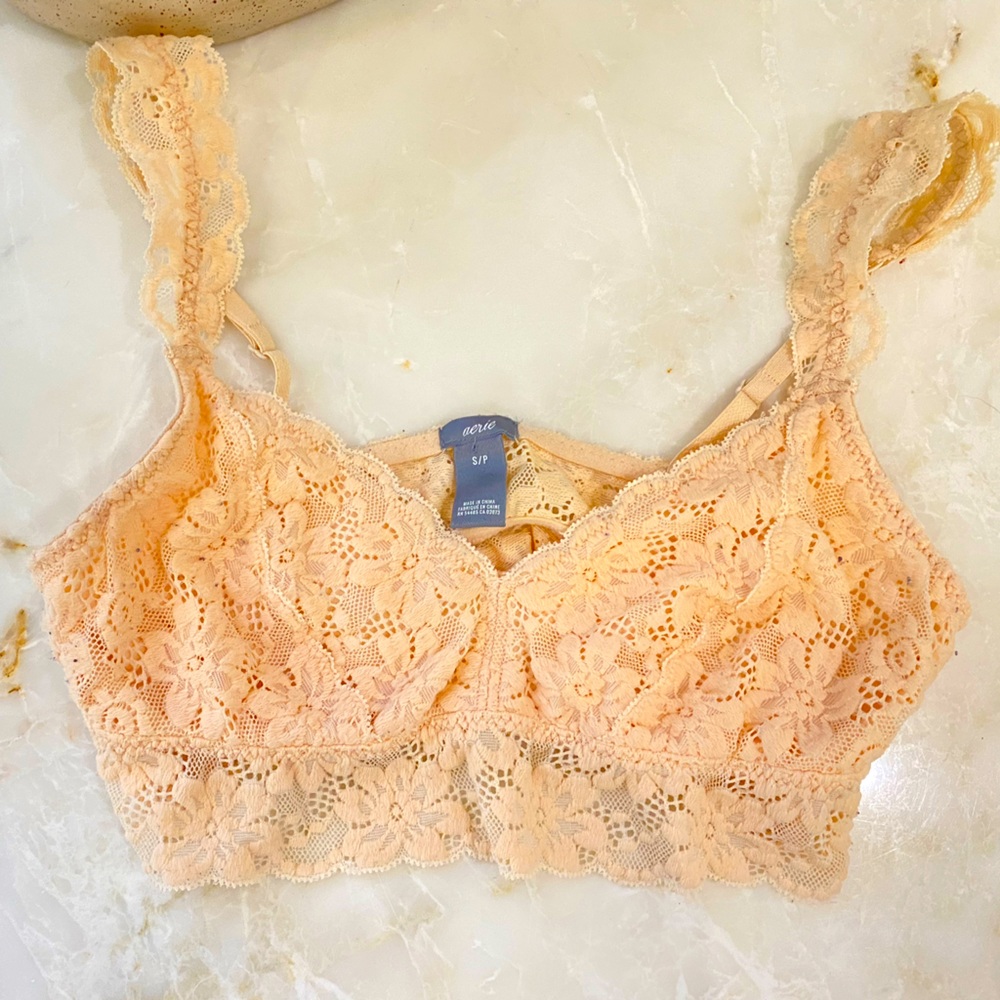 Peach Sml bralette